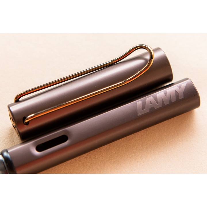 Lamy Lx Fountain Pen Maroon — Lamy fountain pen — precision nib writing instrument, at Cityluxe Singapore stationery store