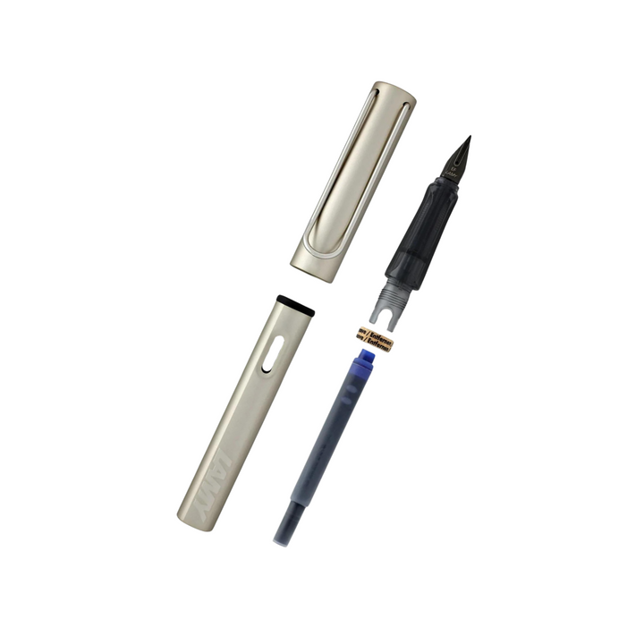 Lamy Lx Fountain Pen Palladium — Lamy fountain pen — precision nib writing instrument, at Cityluxe Singapore stationery store