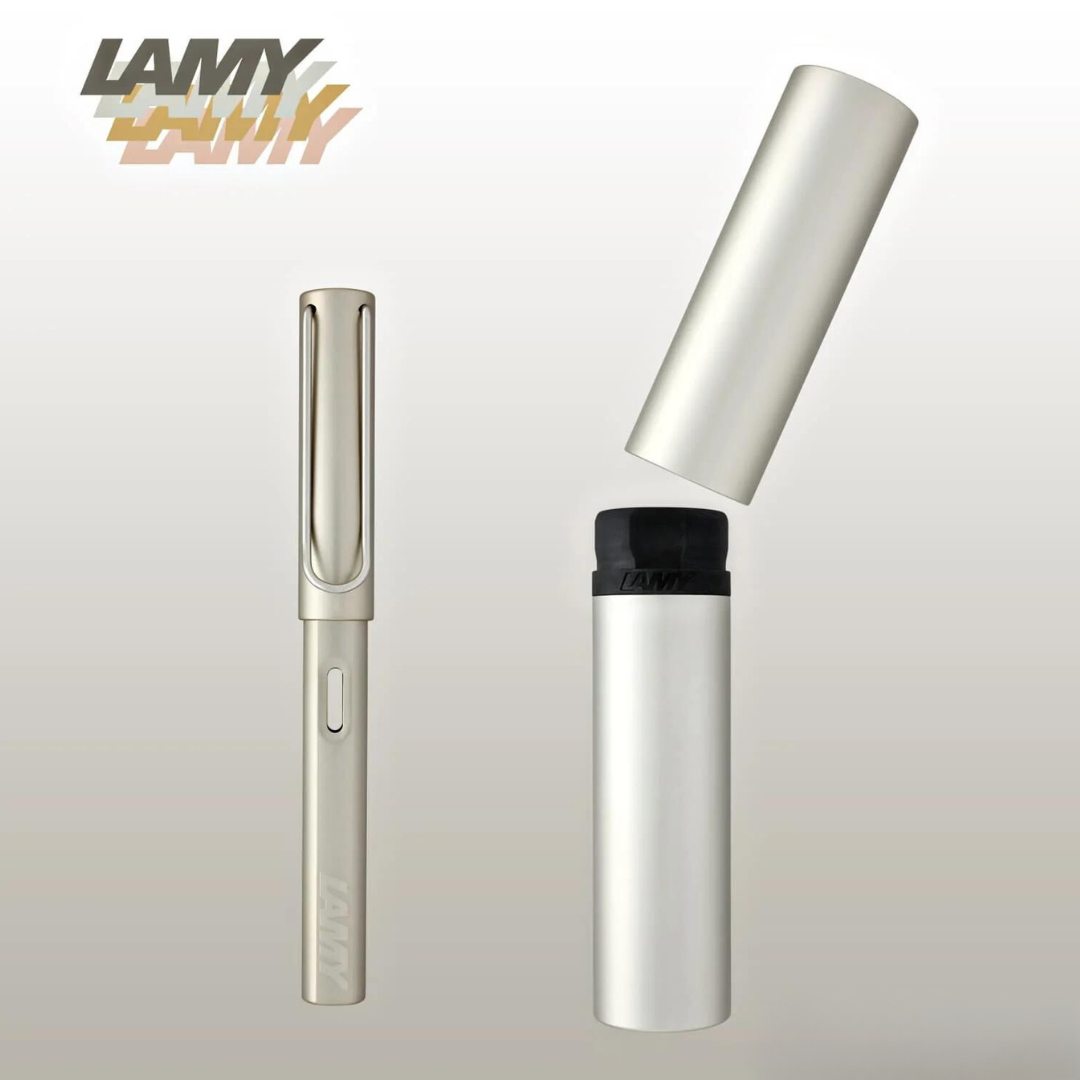 Lamy Lx Fountain Pen Palladium — Lamy fountain pen — precision nib writing instrument, at Cityluxe Singapore stationery store