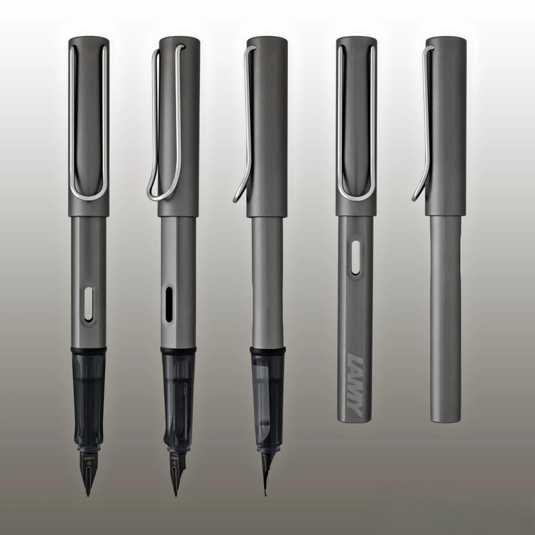 Lamy Lx Fountain Pen Ruthenium — Lamy fountain pen — precision nib writing instrument, at Cityluxe Singapore stationery store