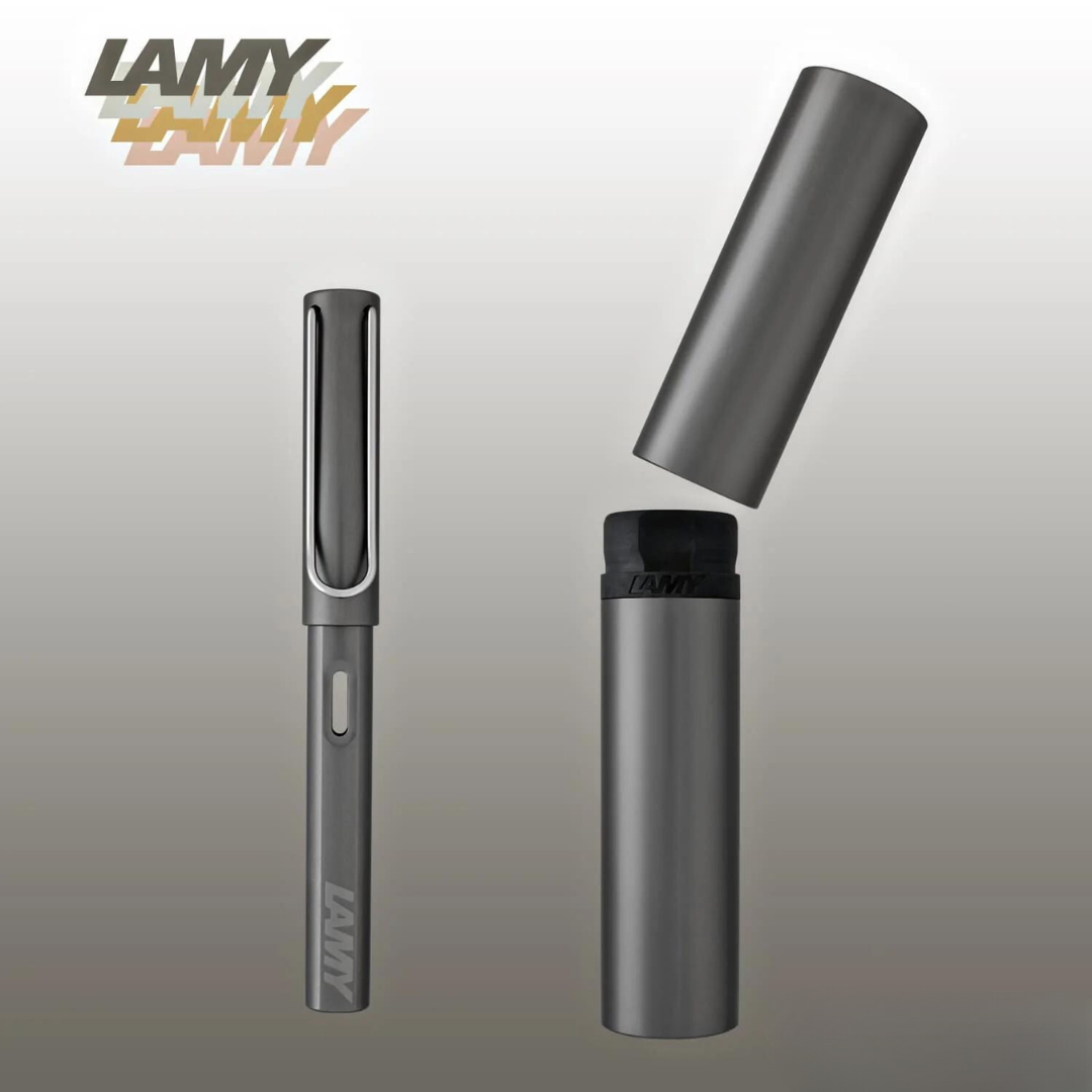 Lamy Lx Fountain Pen Ruthenium — Lamy fountain pen — precision nib writing instrument, at Cityluxe Singapore stationery store