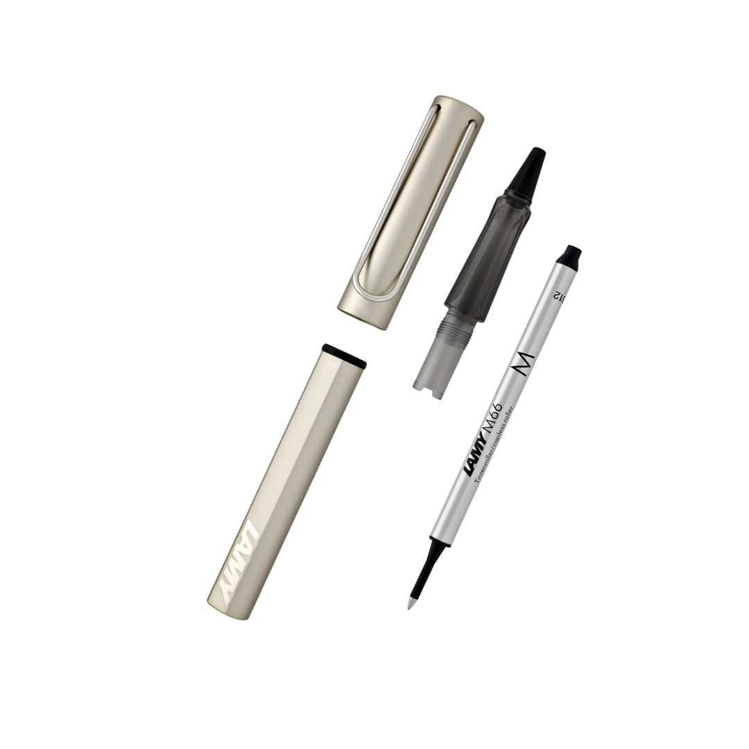 Lamy Lx Rollerball Pen Palladium [Pre-Order] — Lamy rollerball pen — fluid gel ink writing instrument, at Cityluxe Singapore