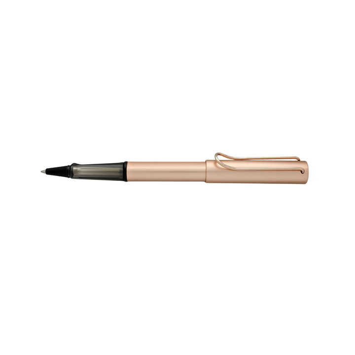 Lamy Lx Rollerball Pen Rose Gold — Lamy rollerball pen — fluid gel ink writing instrument, at Cityluxe Singapore