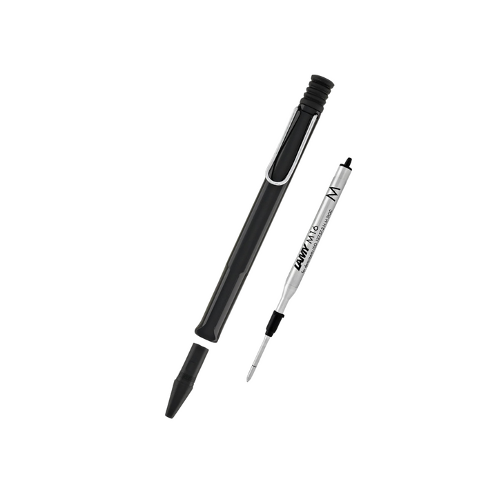 Lamy Safari Ballpoint Pen Black — engraving example