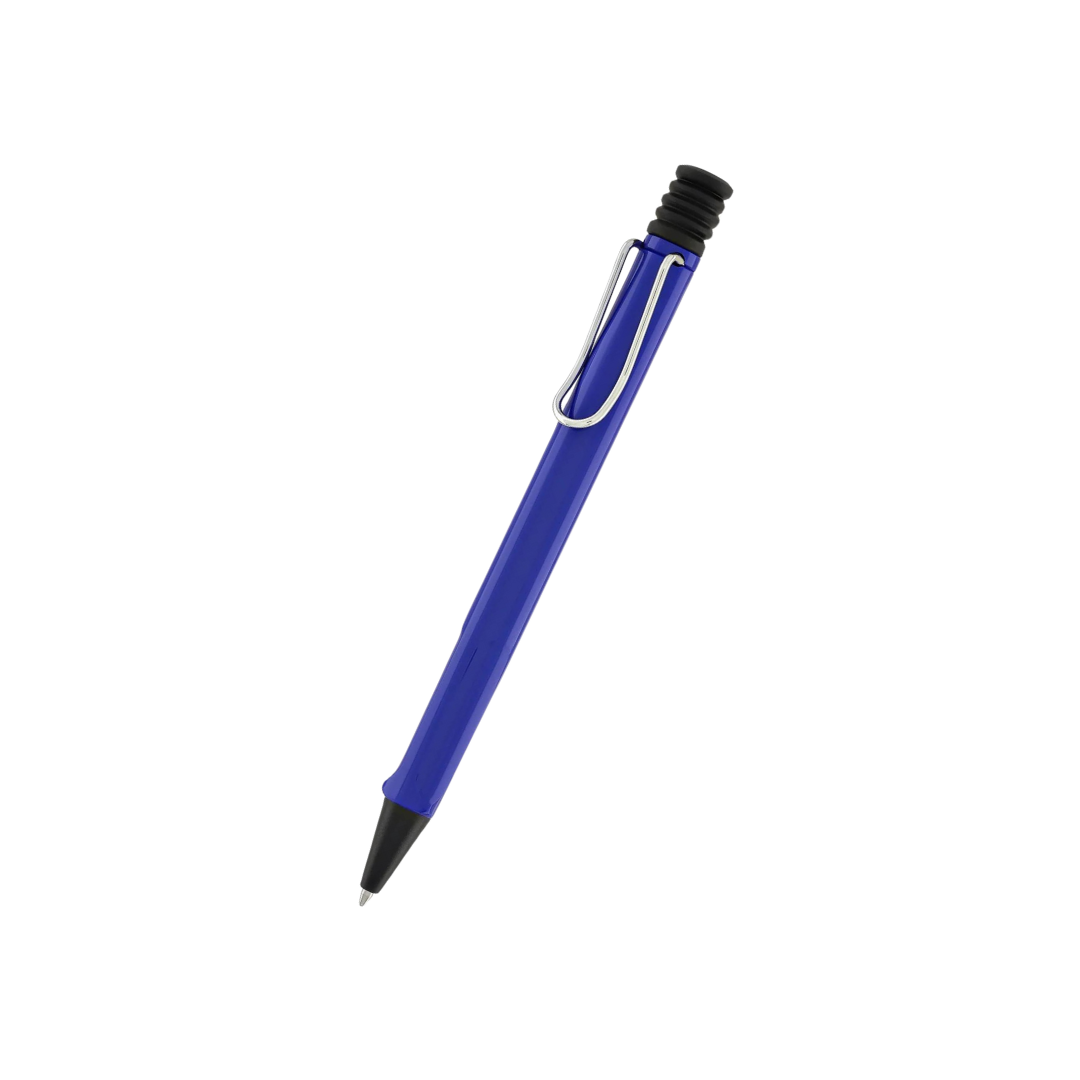 Lamy Safari Ballpoint Pen Blue — Lamy ballpoint pen — reliable smooth-writing everyday pen, at Cityluxe Singapore