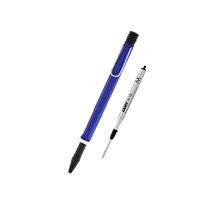 Lamy Safari Ballpoint Pen Blue — engraving example