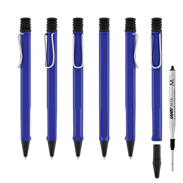 Load image into Gallery viewer, Lamy Safari Ballpoint Pen Blue
