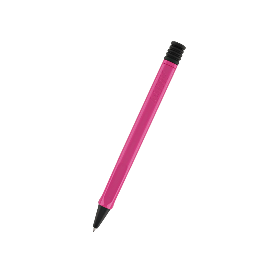 Lamy Safari Ballpoint Pen Pink — with packaging