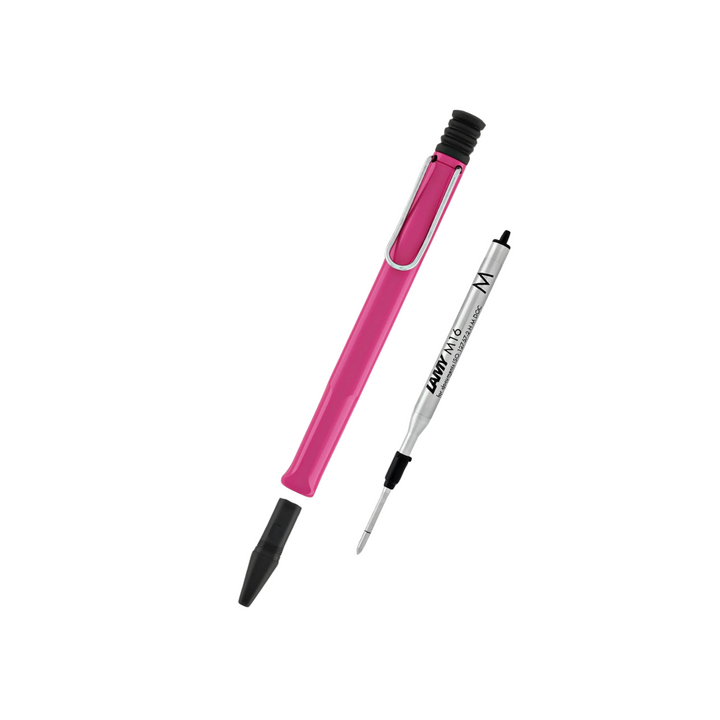 Lamy Safari Ballpoint Pen Pink — engraving example