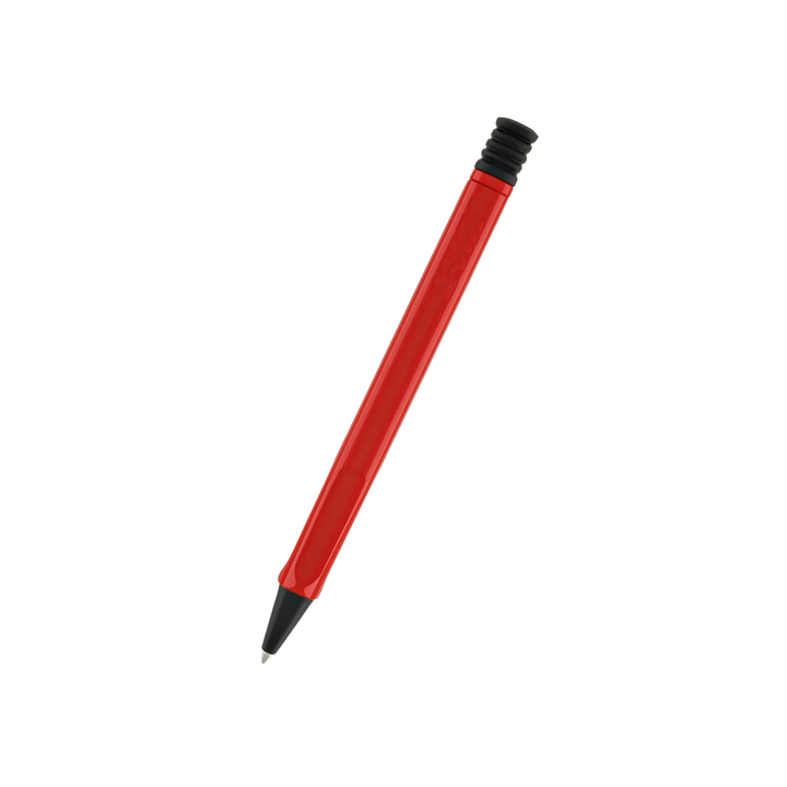 Lamy Safari Ballpoint Pen Red — barrel detail