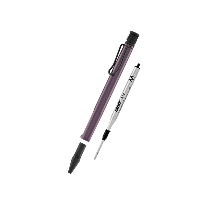 LAMY Safari Ballpoint Pen in Violet Blackberry — Lamy ballpoint pen — reliable smooth-writing everyday pen, at Cityluxe Singapore