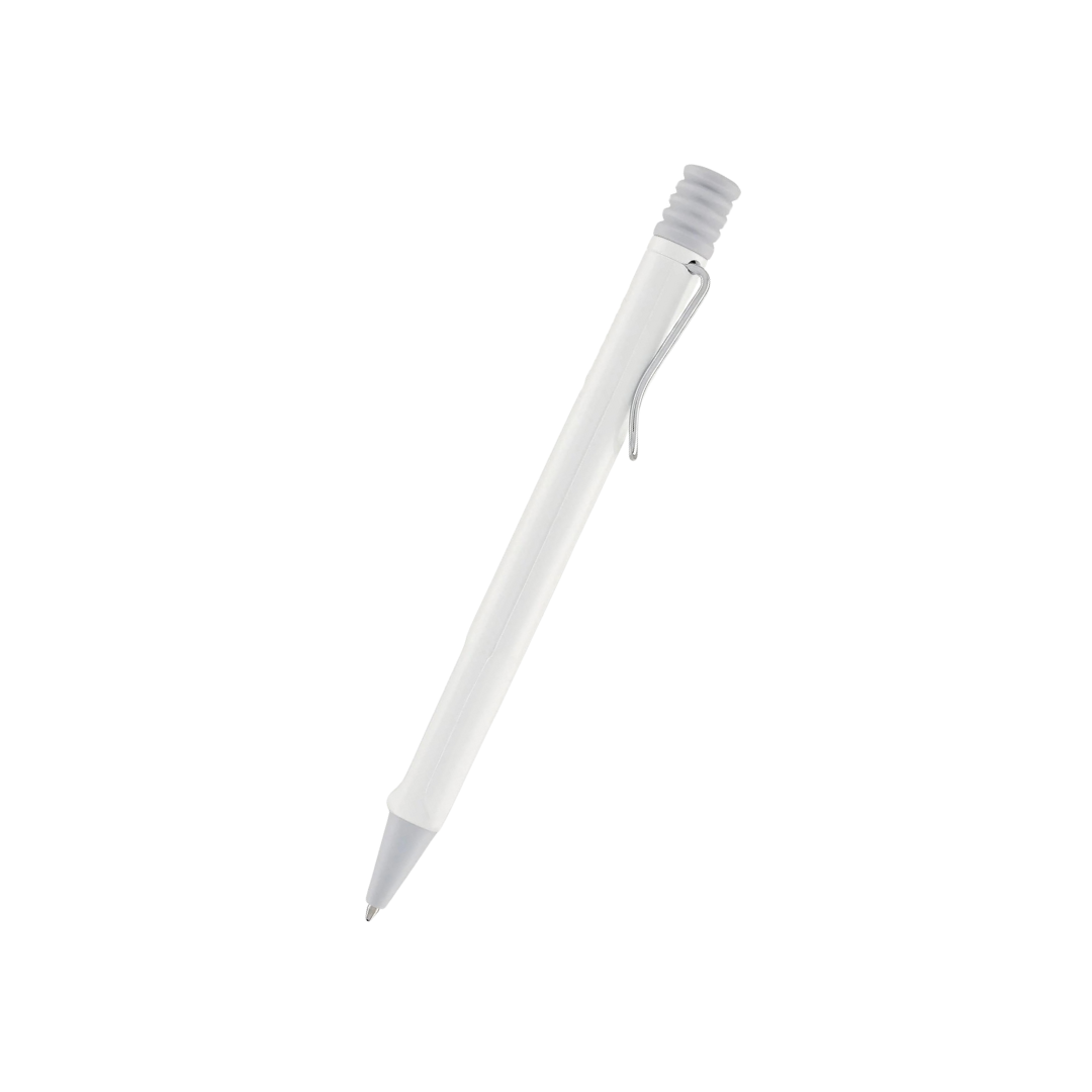 Lamy Safari Ballpoint Pen White — writing at an angle