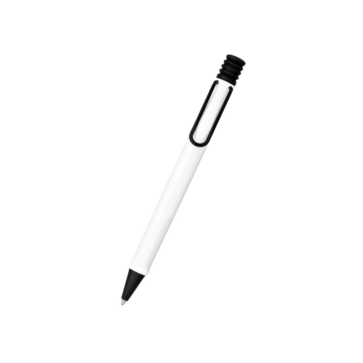 LAMY Safari Ballpoint Pen White with Black Clip in 2022 Special Edition — Lamy ballpoint pen — reliable smooth-writing everyday pen, at Cityluxe Singapore