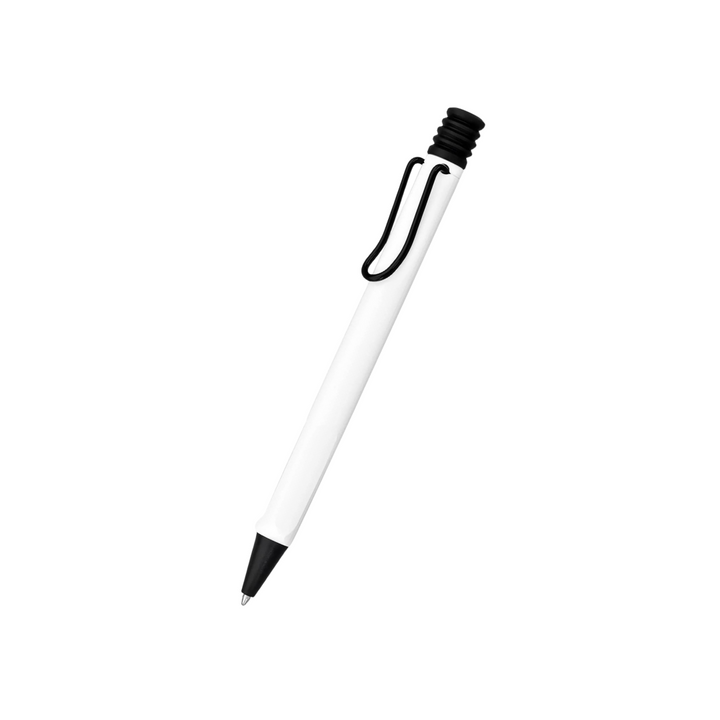 LAMY Safari Ballpoint Pen White with Black Clip in 2022 Special Edition — Lamy ballpoint pen — reliable smooth-writing everyday pen, at Cityluxe Singapore