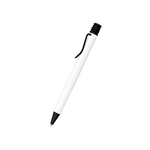 LAMY Safari Ballpoint Pen White with Black Clip - 2022 Special Edition