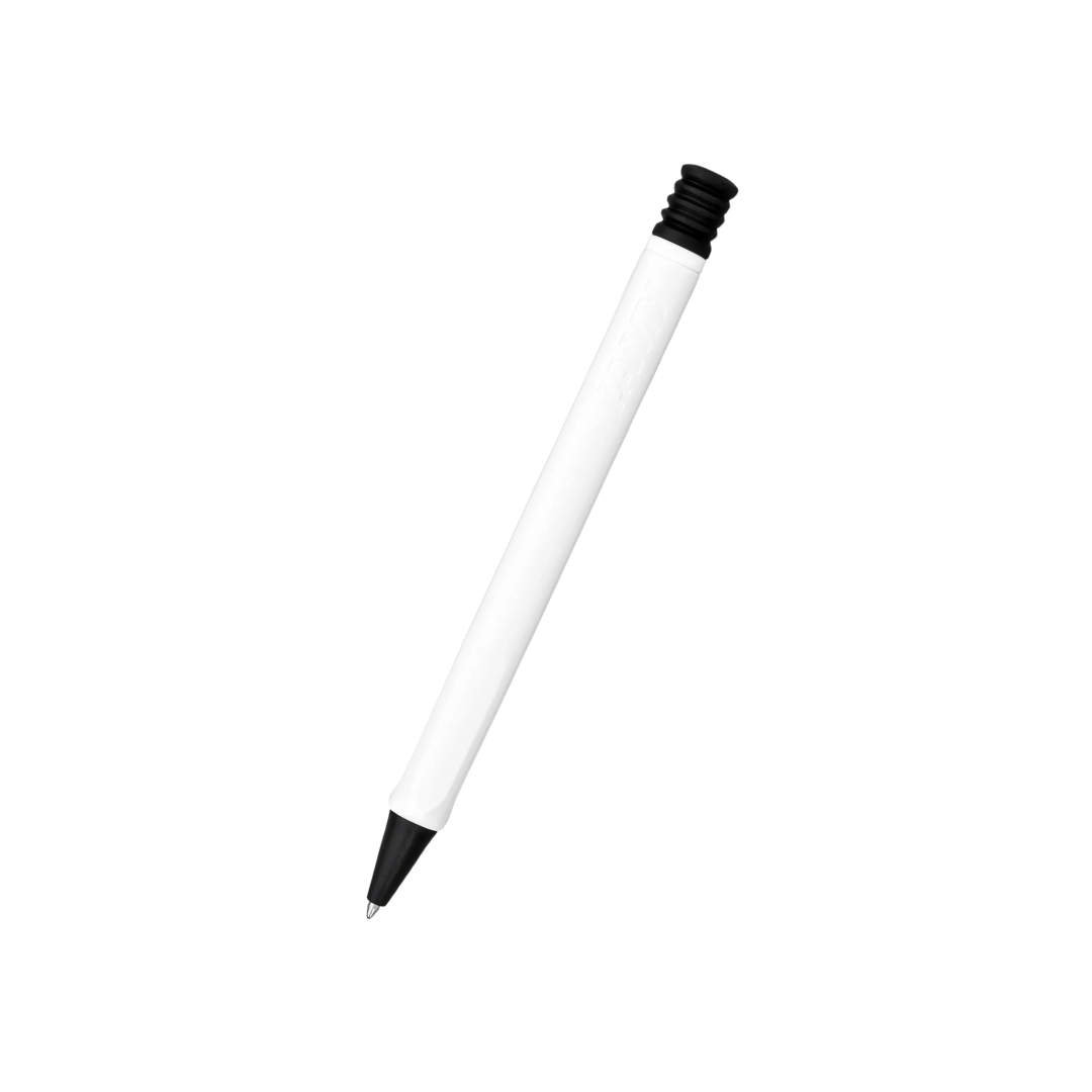 LAMY Safari Ballpoint Pen White with Black Clip in 2022 Special Edition — Lamy ballpoint pen — reliable smooth-writing everyday pen, at Cityluxe Singapore