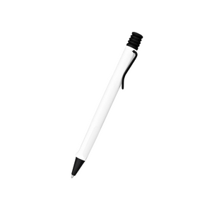 LAMY Safari Ballpoint Pen White with Black Clip - 2022 Special Edition