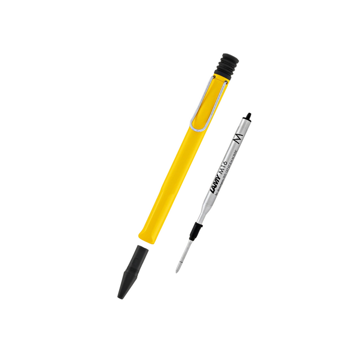 Lamy Safari Ballpoint Pen Yellow — engraving example