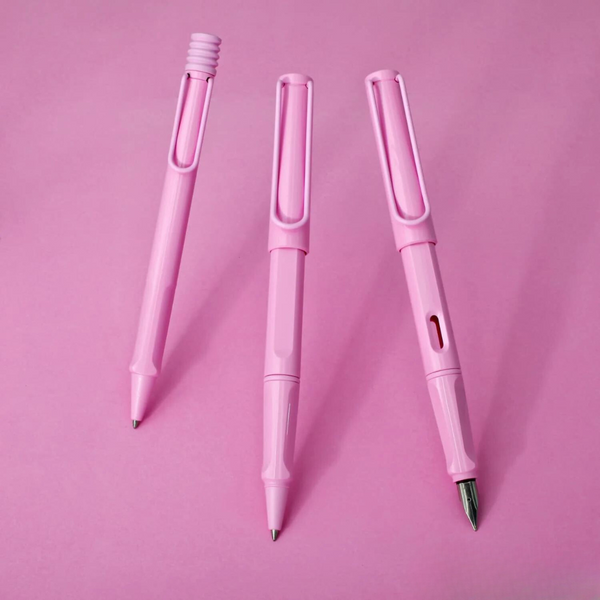 Load image into Gallery viewer, LAMY Safari Deelite Fountain Pen - Light Rose (Special Edition)
