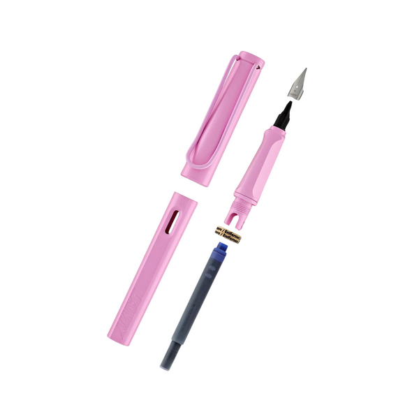 Load image into Gallery viewer, LAMY Safari Deelite Fountain Pen - Light Rose (Special Edition)
