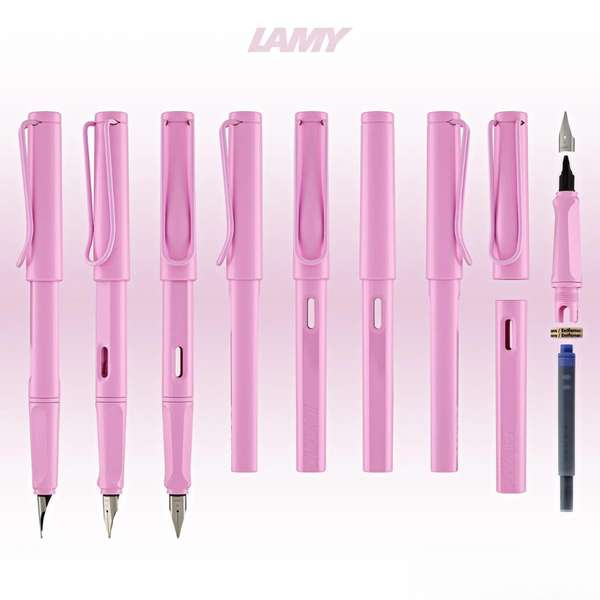 Load image into Gallery viewer, LAMY Safari Deelite Fountain Pen - Light Rose (Special Edition)
