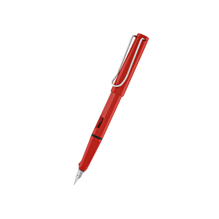 Lamy Safari Fountain Pen Red — capped