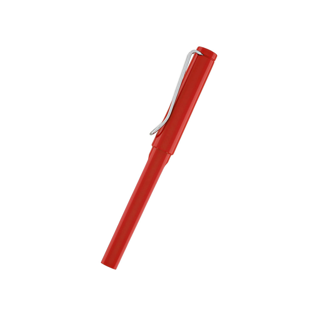 Lamy Safari Fountain Pen Red — engraving example