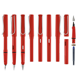 Lamy Safari Fountain Pen Red