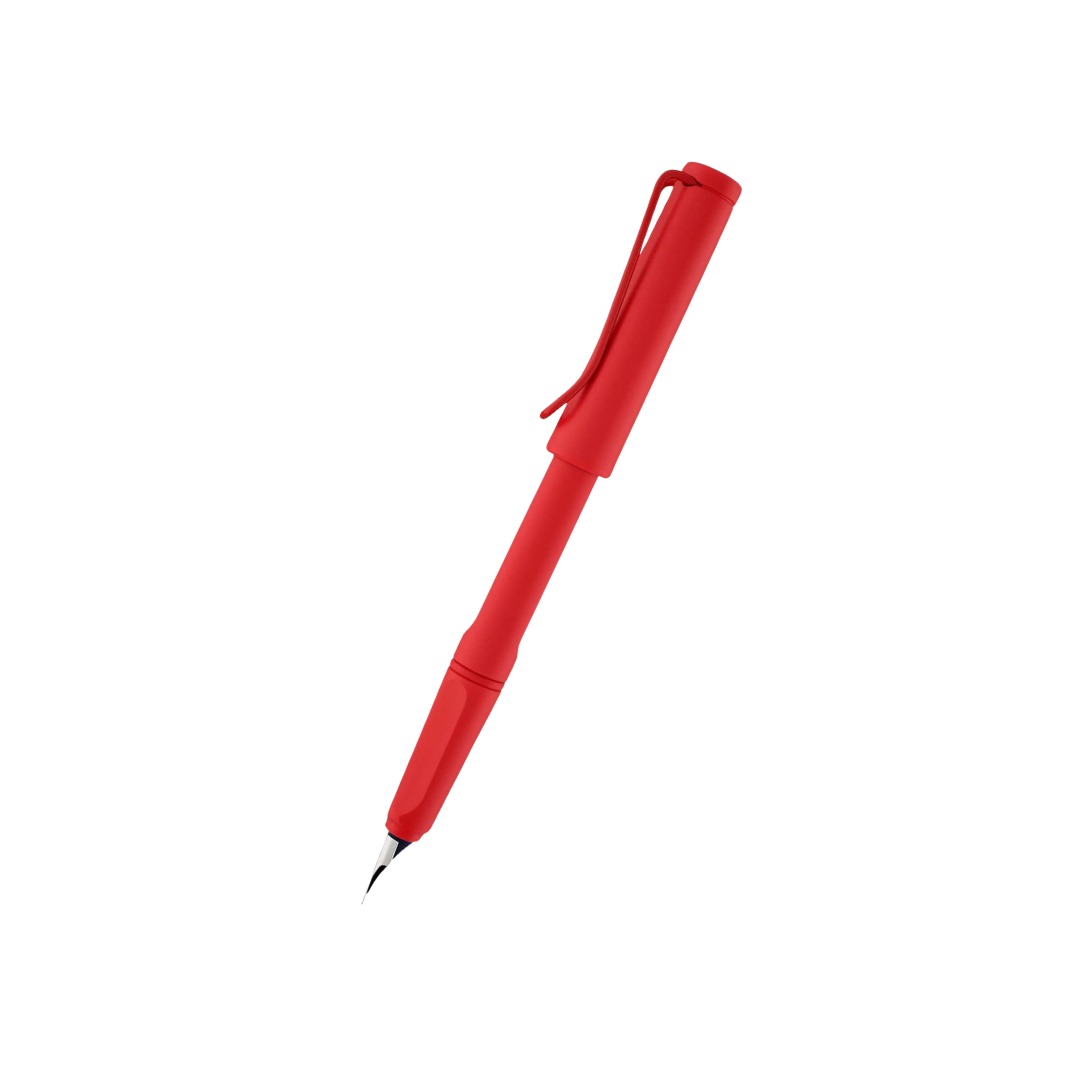 Lamy Safari Strawberry Fountain Pen (Special Edition 2022) — Lamy fountain pen — precision nib writing instrument, at Cityluxe Singapore stationery store
