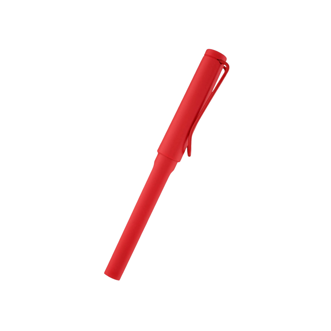 Lamy Safari Strawberry Fountain Pen (Special Edition 2022) — Lamy fountain pen — precision nib writing instrument, at Cityluxe Singapore stationery store