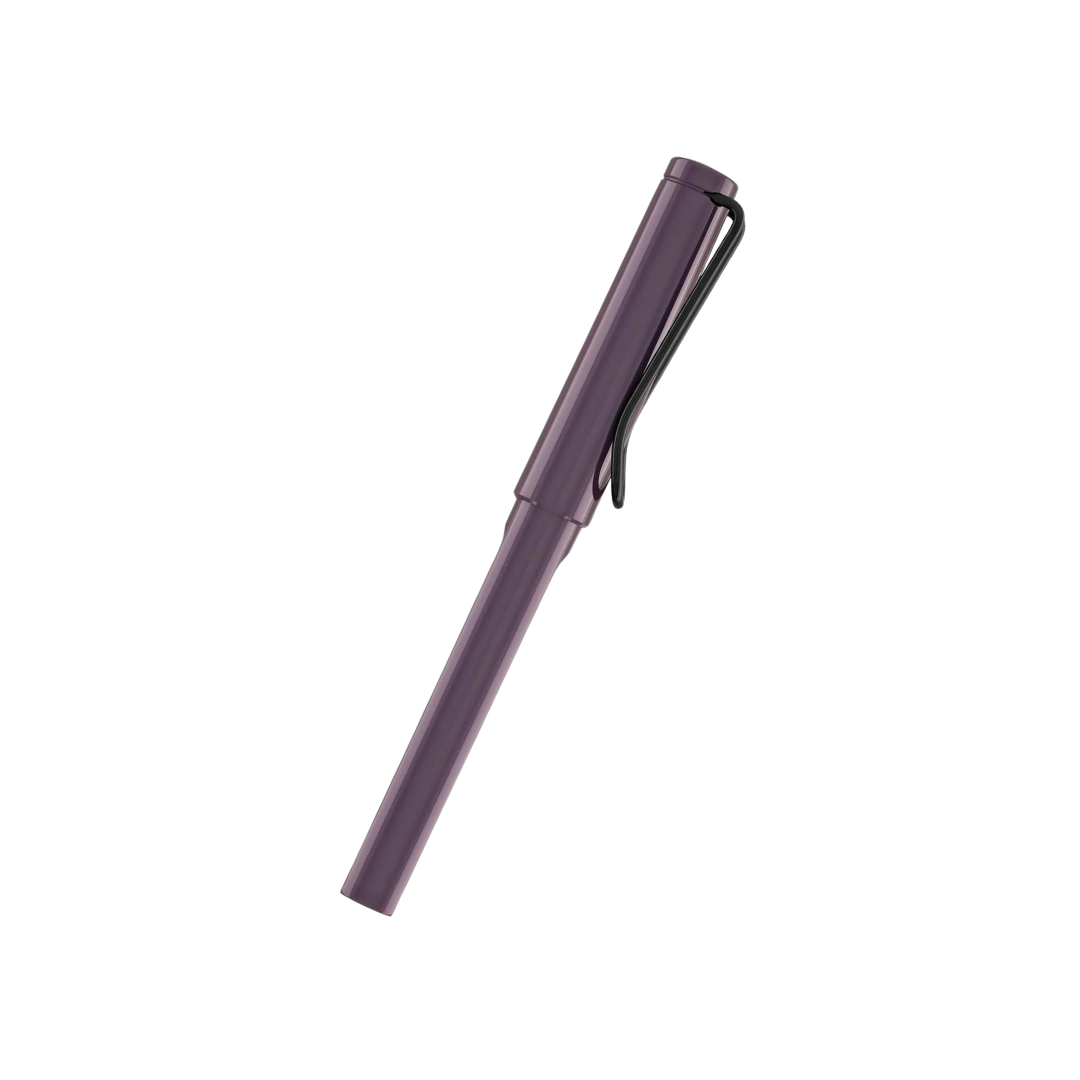 LAMY 0D8 Safari Fountain Pen - Violet Blackberry [Pre-Order] — barrel detail