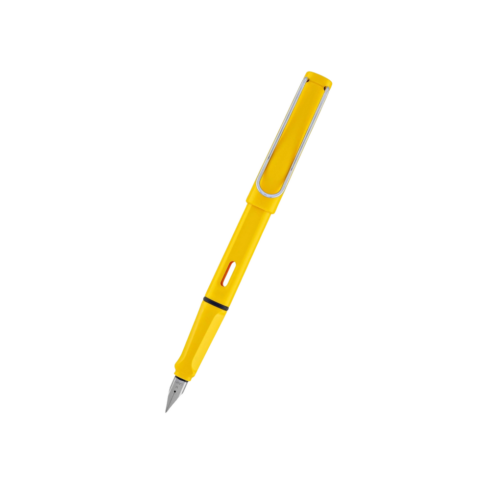 Lamy Safari Fountain Pen Yellow — Lamy fountain pen — precision nib writing instrument, at Cityluxe Singapore stationery store