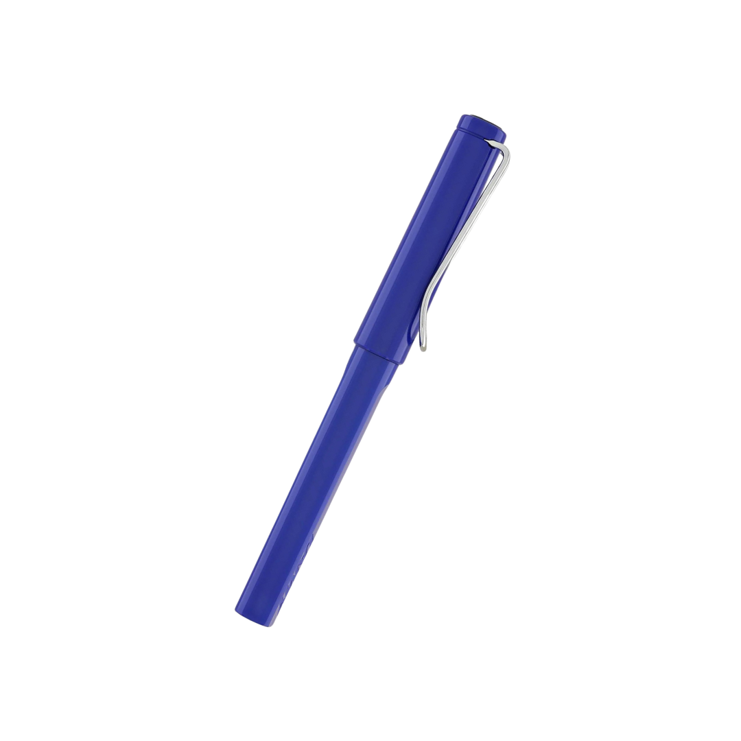 Lamy Safari Rollerball Pen Blue — barrel detail