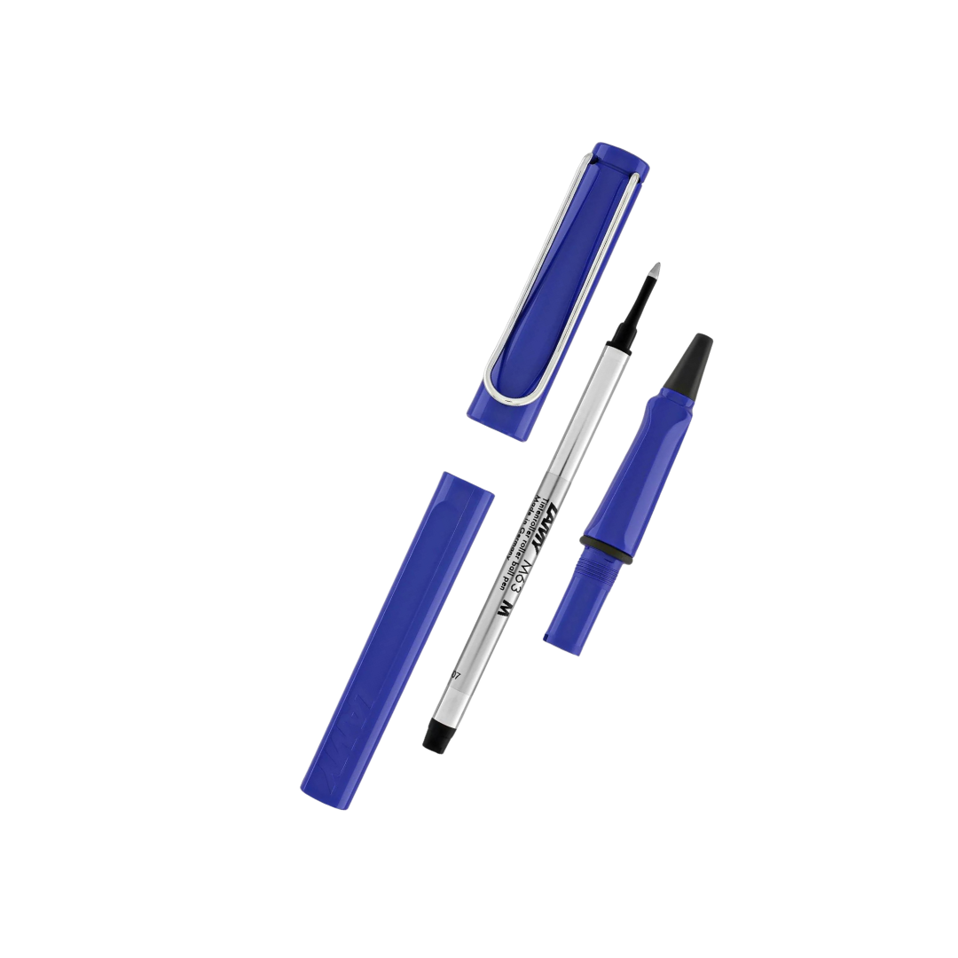 Lamy Safari Rollerball Pen Blue — engraving example