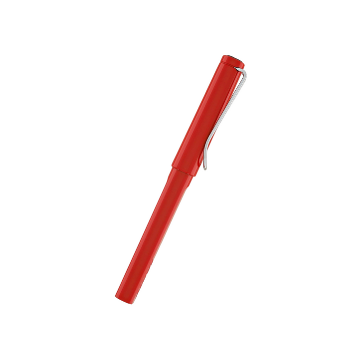 Lamy Safari Rollerball Pen Red — with packaging