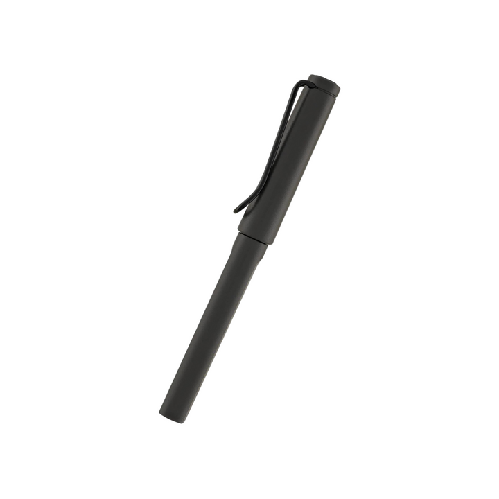 Lamy Safari Rollerball Pen Umbra — writing at an angle