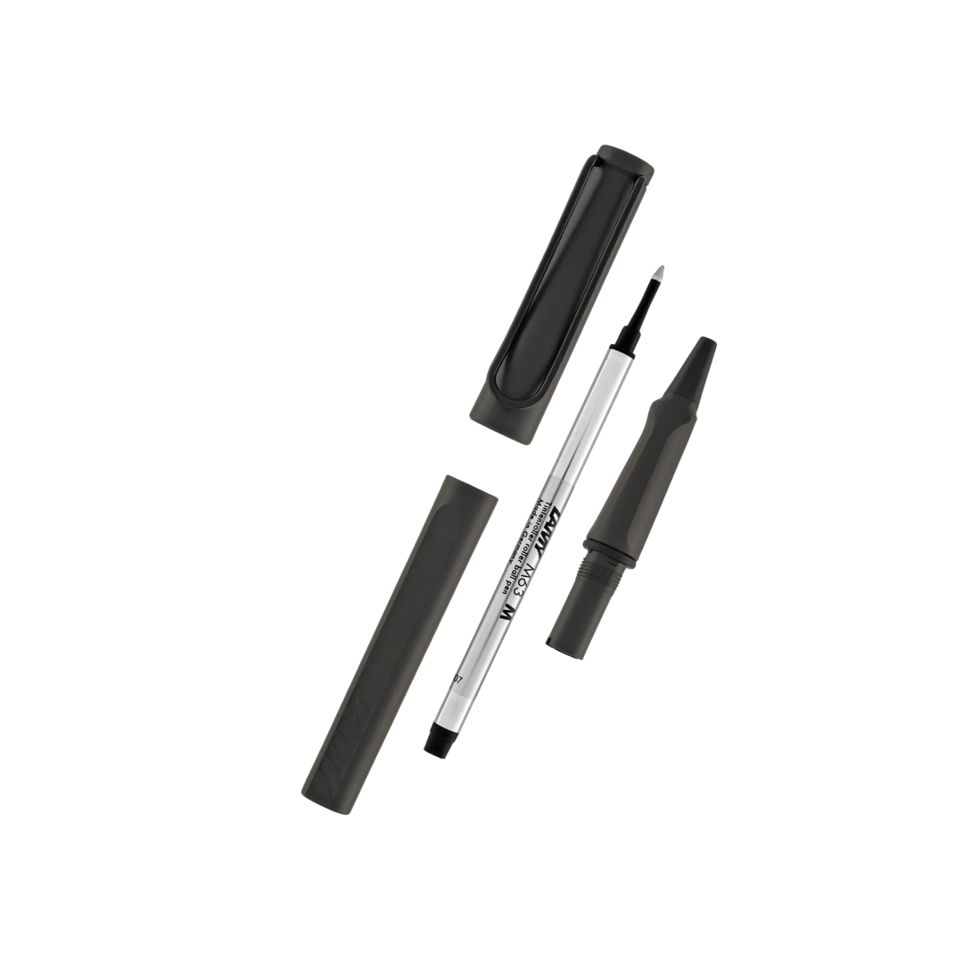 Lamy Safari Rollerball Pen Umbra — engraving example