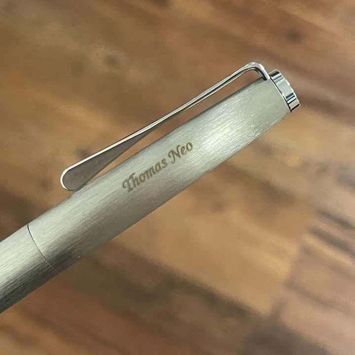 Lamy Studio Ballpoint Pen Brushed — with packaging