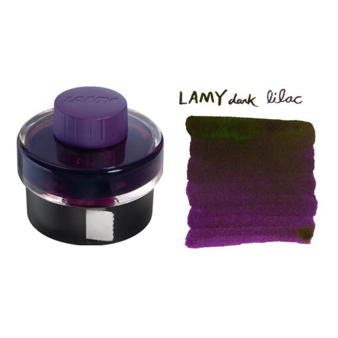 Lamy T52 50ml Ink Bottle in Dark Lilac — Lamy fountain pen ink — premium bottled ink for writing, at Cityluxe Singapore
