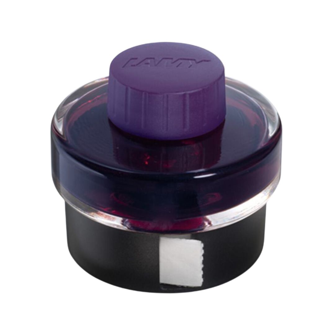 Lamy T52 50ml Ink Bottle in Dark Lilac — Lamy fountain pen ink — premium bottled ink for writing, at Cityluxe Singapore