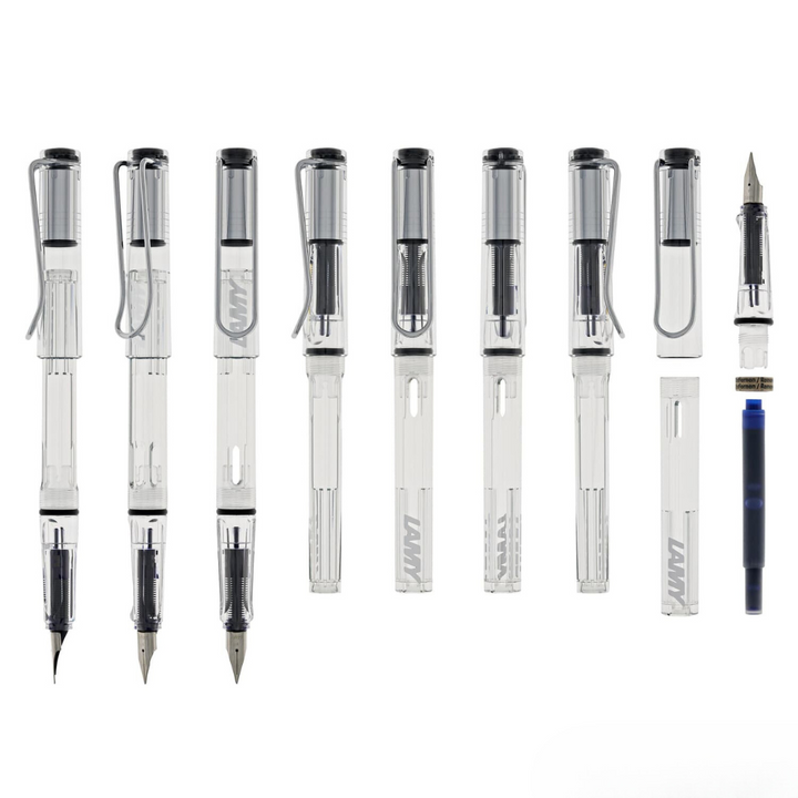 Lamy Vista Fountain Pen — Lamy fountain pen — precision nib writing instrument, at Cityluxe Singapore stationery store