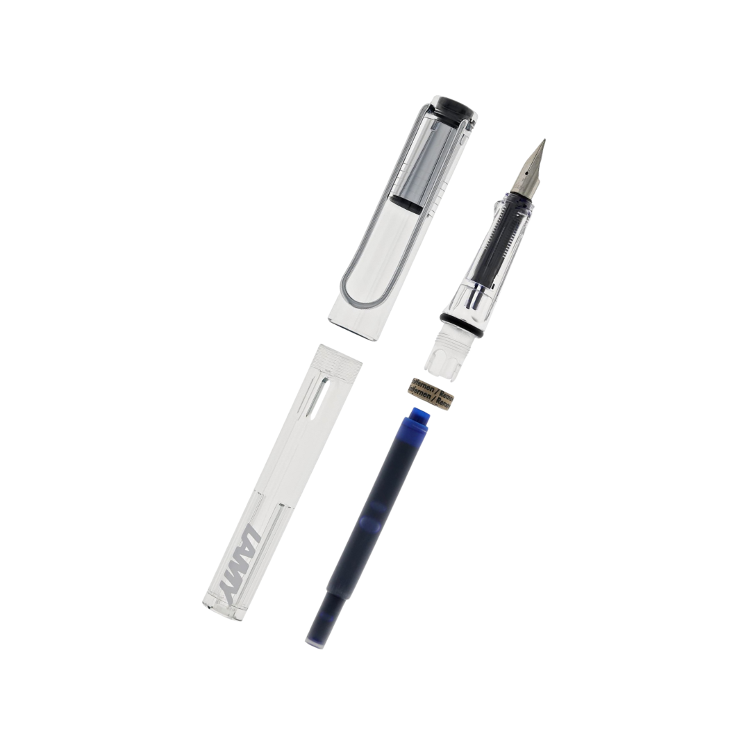 Lamy Vista Fountain Pen — Lamy fountain pen — precision nib writing instrument, at Cityluxe Singapore stationery store