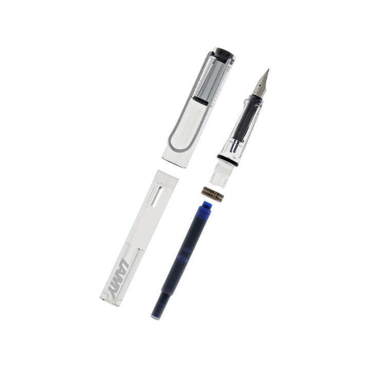 Lamy Vista Fountain Pen — Lamy fountain pen — precision nib writing instrument, at Cityluxe Singapore stationery store