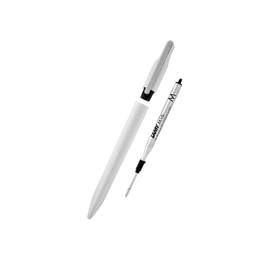 Lamy Xevo Ballpoint Pen Light Grey — Lamy ballpoint pen — reliable smooth-writing everyday pen, at Cityluxe Singapore