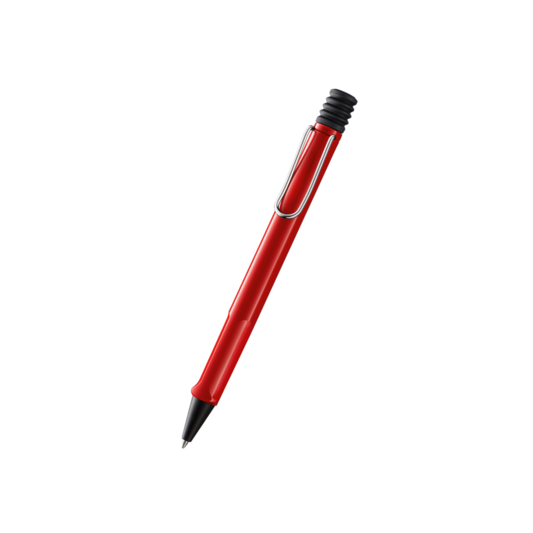 Lamy Safari Ballpoint Pen Red — writing at an angle