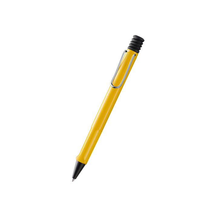 Lamy Safari Ballpoint Pen Yellow — barrel detail