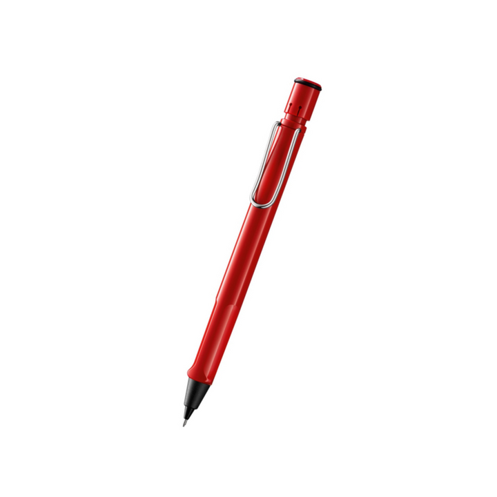 Lamy Safari Mechanical Pencil Red — Lamy mechanical pencil — precision drafting and writing pencil, at Cityluxe Singapore