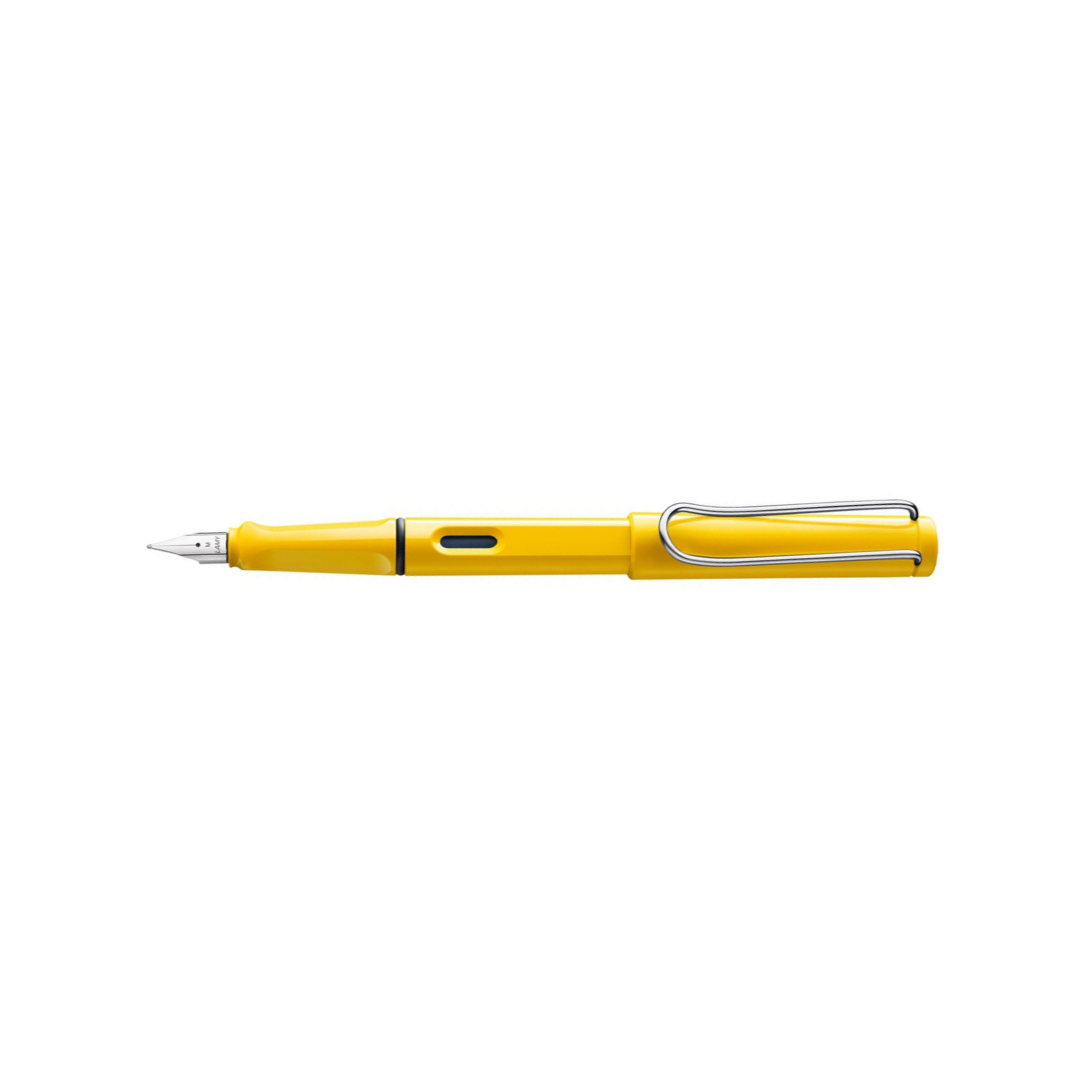 Lamy Safari Fountain Pen Yellow — Lamy fountain pen — precision nib writing instrument, at Cityluxe Singapore stationery store