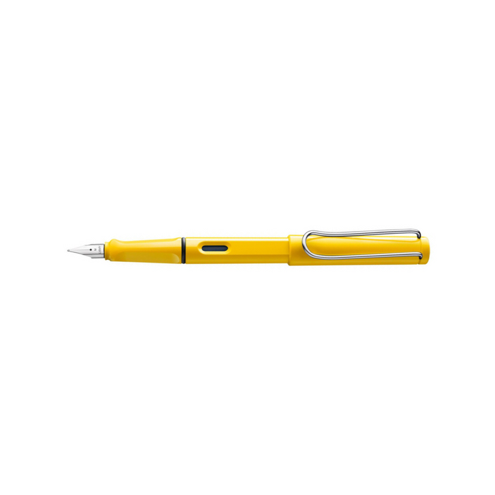 Lamy Safari Fountain Pen Yellow — Lamy fountain pen — precision nib writing instrument, at Cityluxe Singapore stationery store