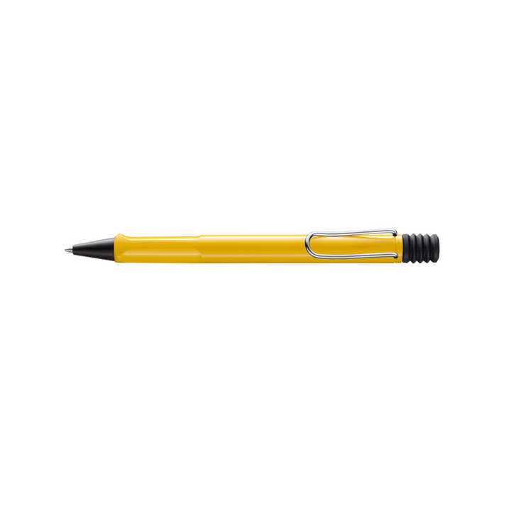 Lamy Safari Ballpoint Pen Yellow — Lamy ballpoint pen — reliable smooth-writing everyday pen, at Cityluxe Singapore